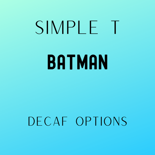 Batman Simply T Packets (Decaf)