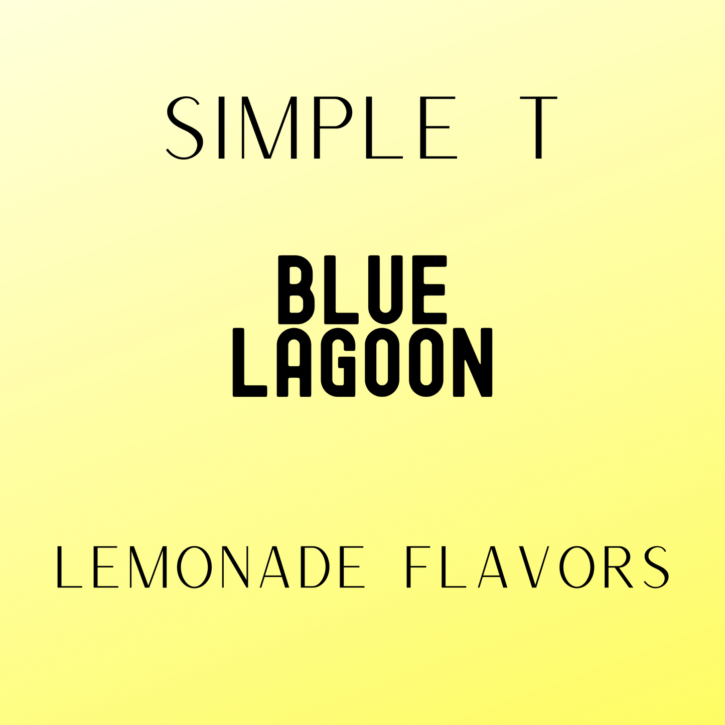 Blue Lagoon Simply T Packets (Lemonade Lovers)