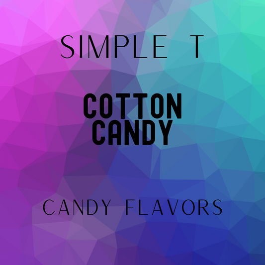 Cotton Candy Simply T Packets (Candy Flavors)