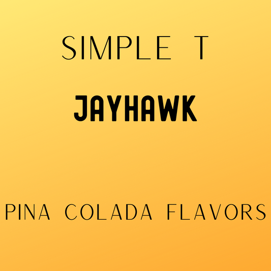 The Jayhawk Simply T Packets (Pina Colada Lovers)