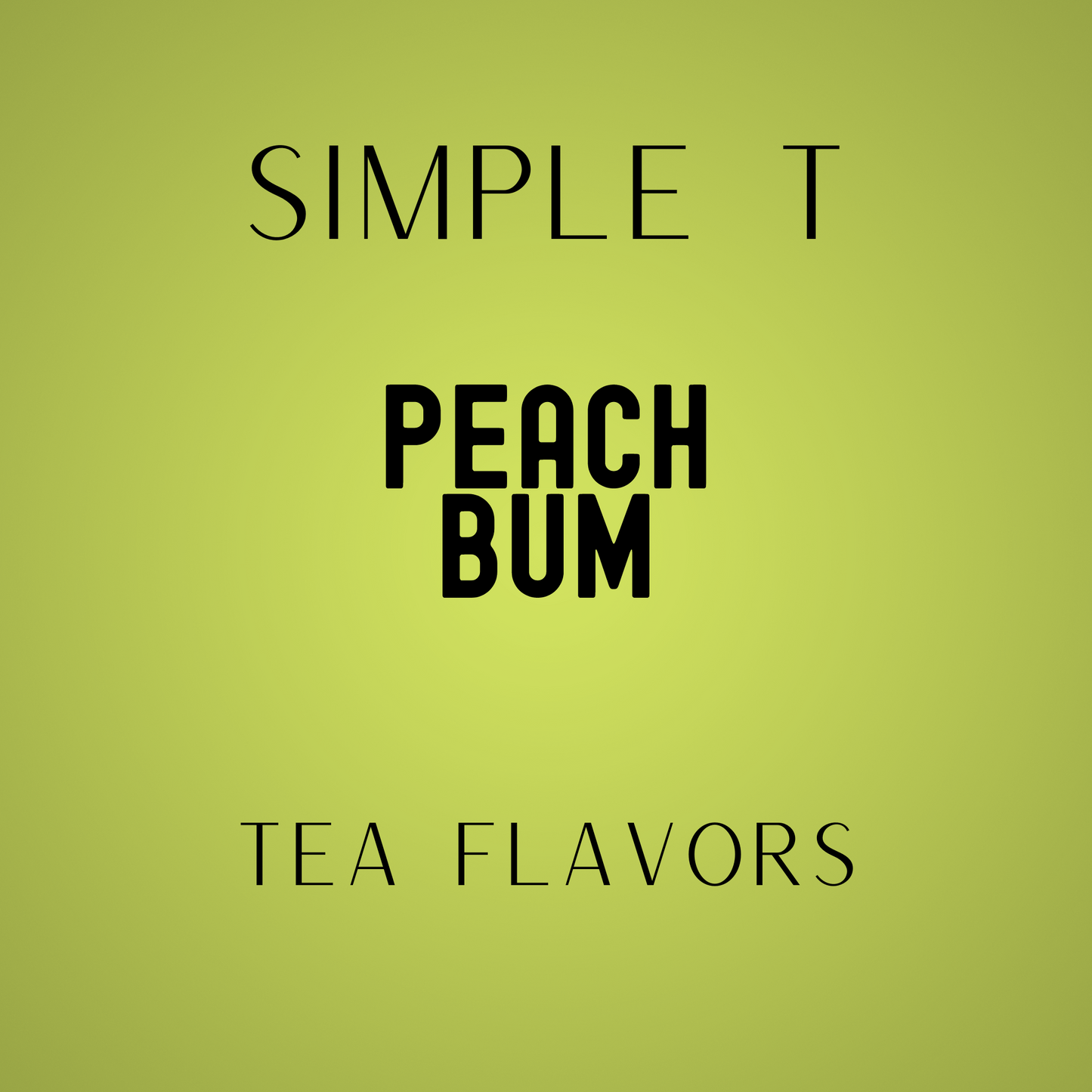 Peach Bum Simply T Packets (Tea Lovers)